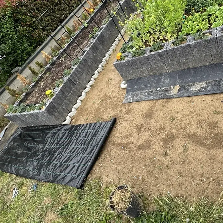 PE 織られた防草生地